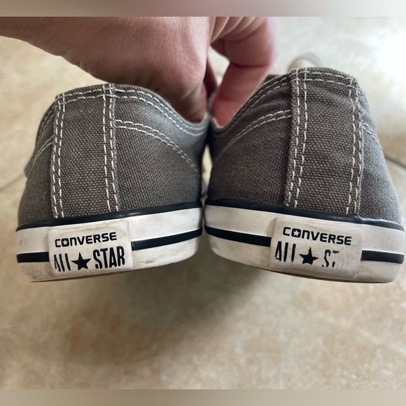 Gray Converse Sneakers Women’s Size 8 - Picture 3 of 10